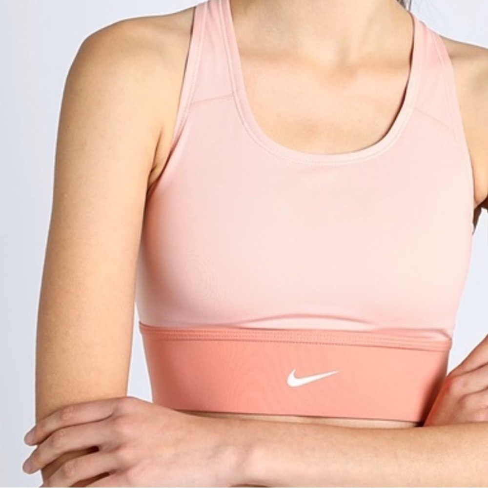 Nike Women's Light Peach Color Sports Bra Size S